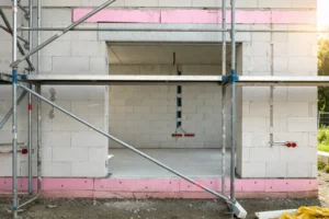 Installation Leichtbeton