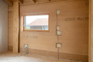 Installation Holzbau Innenbereich