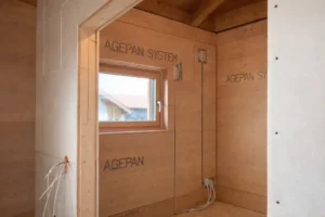 Installation Holzbau Innenbereich