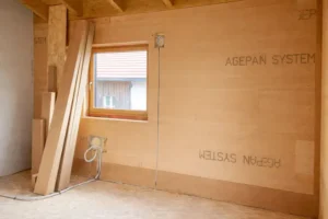 Installation Holzbau Innenbereich