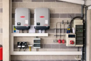 Installation PV-Anlage – Einheiten mit Wechselrichtern